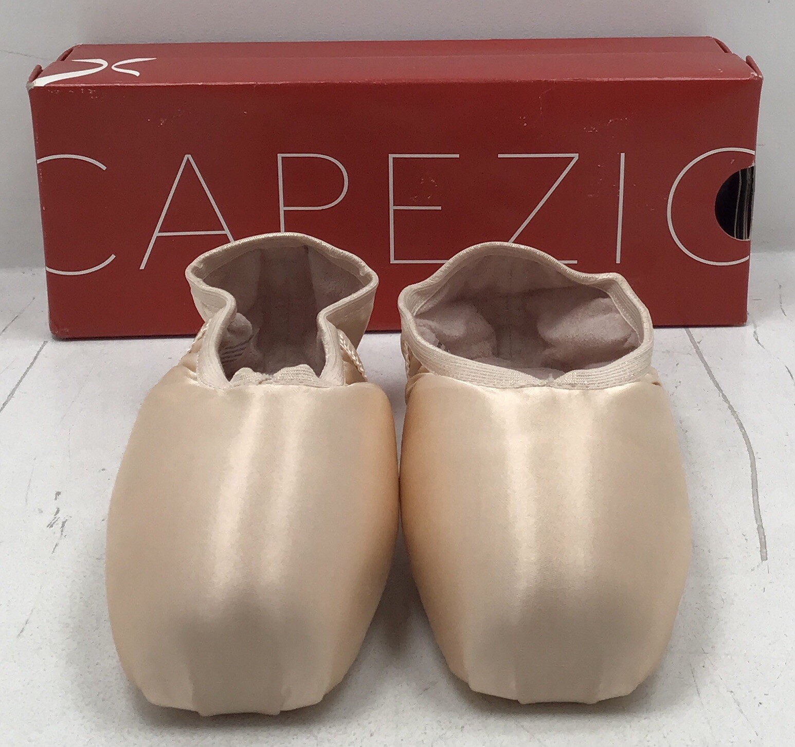 Zapatos para mujer Capezio Developpe #5 punta de caña en rosa talla 7M