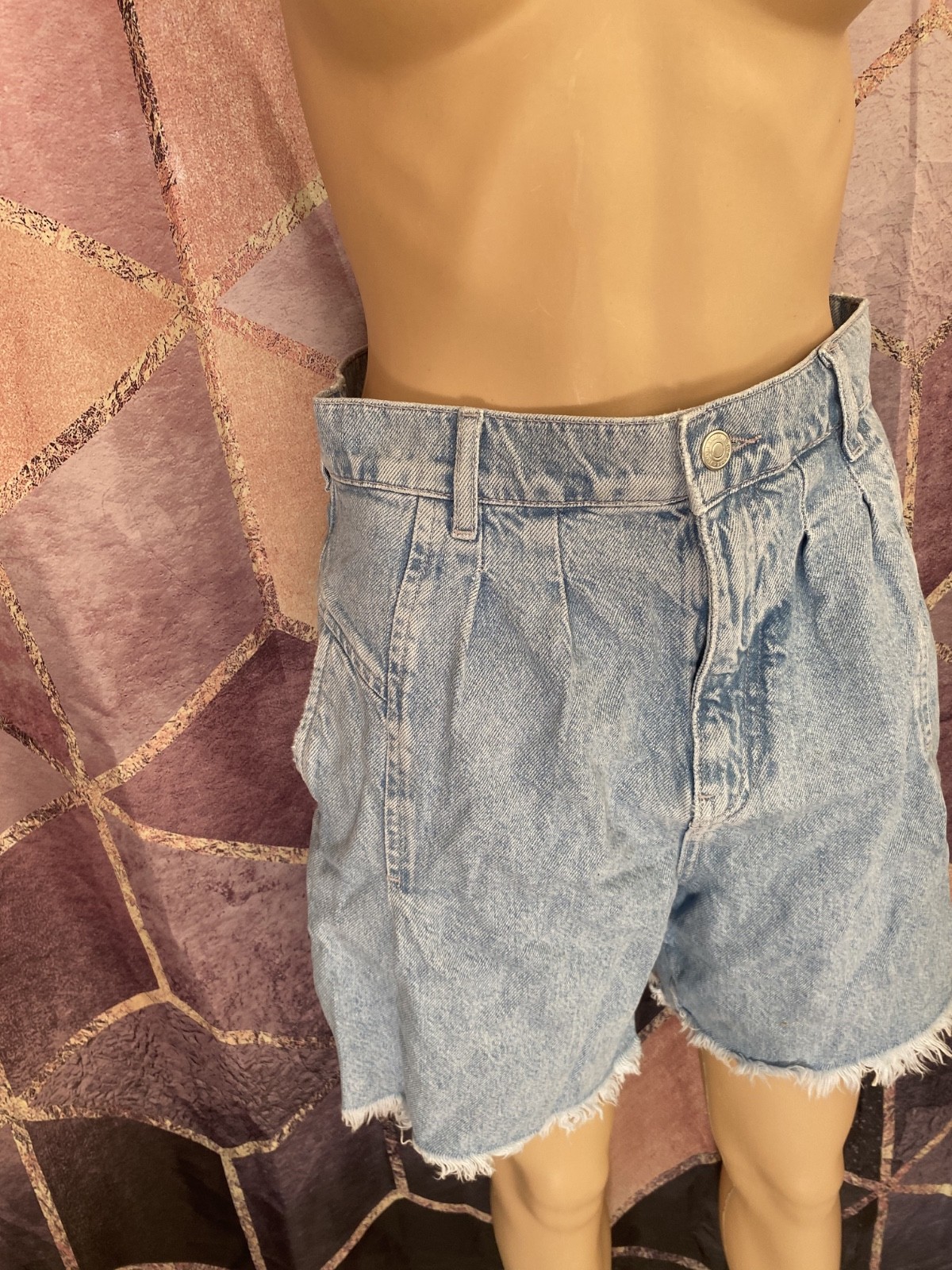 Free People Culotte Venice Beach Summer Denim shorts size W27 RRP98$ image 2