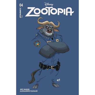 Zootopia #4 Cover C Rousseau Color Bleed Dynamite Entertainment