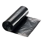 Black Rubbish Bags 50x60cm Pack of 20 VEROLENE - Rubbish Bag Office Kitchen