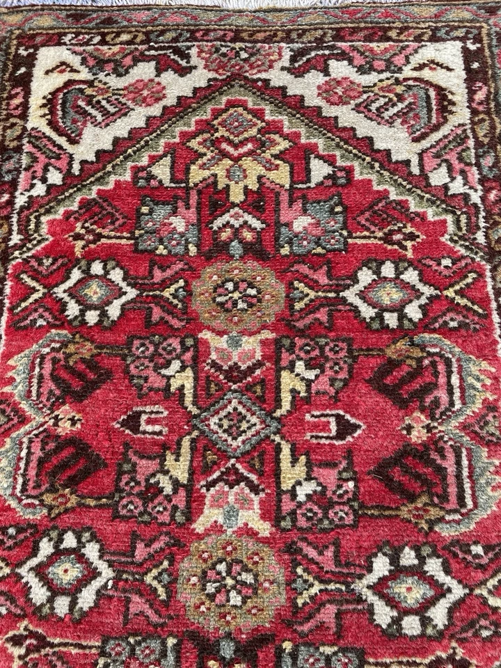 Tapis 85x60cm Hamadän Persan Teppe ハメダン Teppich Rugs Carpet Tappeto Alfombra Ma - Photo 3/4