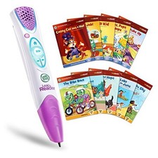 LeapReader System Learn-to-Read 10 Book Mega Pack, Pink