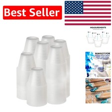 Durable 1oz Medicine Cups, Clear and Graduated - 300 Count for Multi-Purpose Use