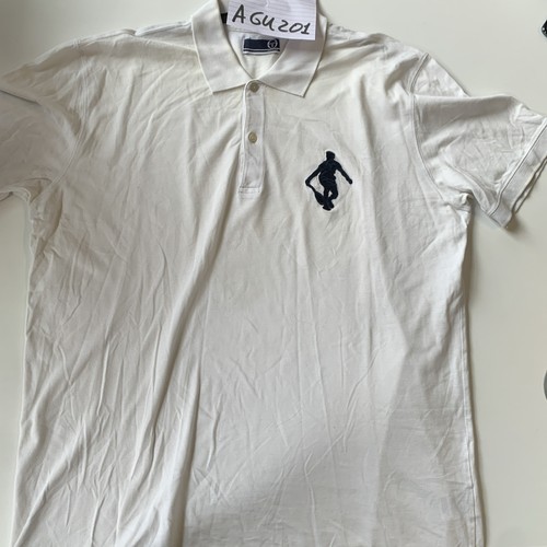 Sergio Tacchini, Vintage Sergio Tacchini Men's Polo Shirt - White Short Sleeve. AGU-201