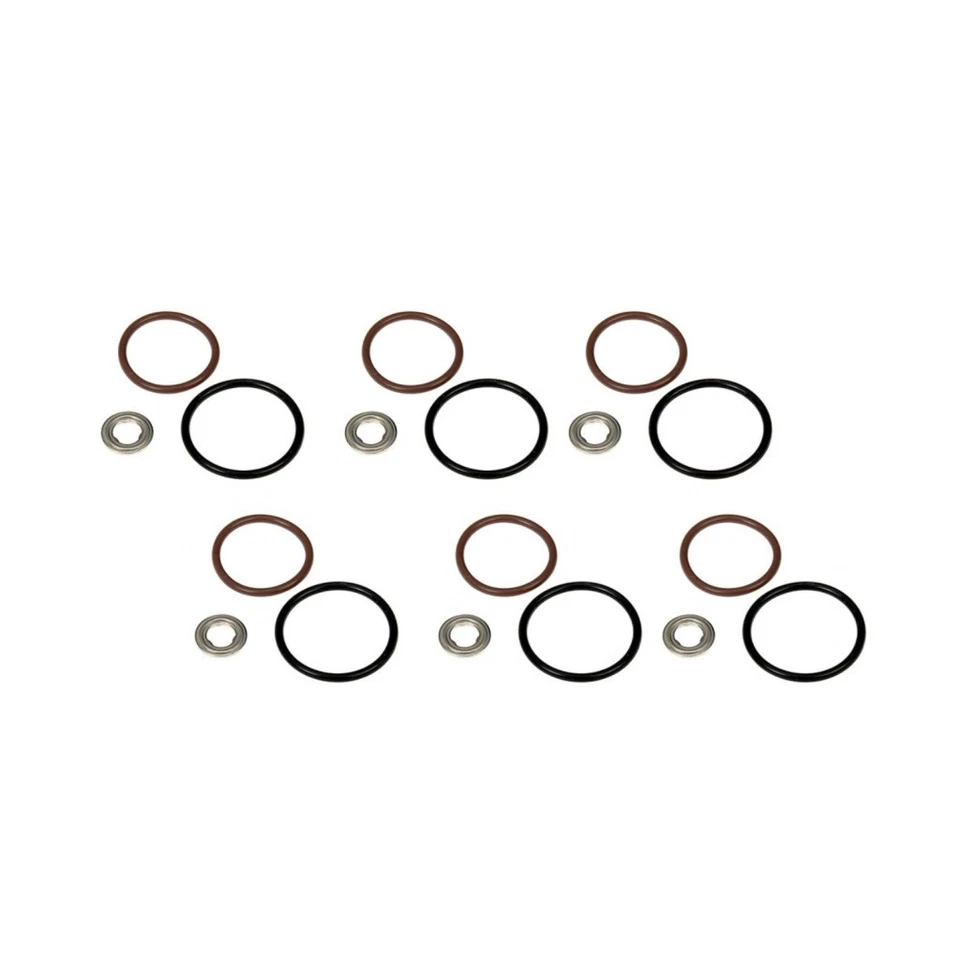 For IC Corporation 1300 FBC 2006-2015 Fuel Injector O-Ring | Rubber Brown; Black Foto 3 de 4