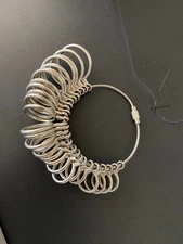 Metal Ring Measuring Ring Finger Sizing . from sizes 1-22