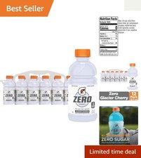Gatorade G Zero Thirst Quencher - Zero Sugar Electrolyte Drink, 12 oz Bottles