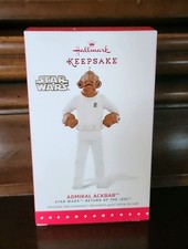 2015 Hallmark Keepsake Star Wars Return of the Jedi Admiral Ackbar - NEW