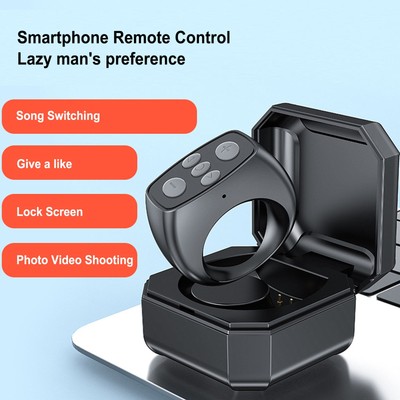 BT Remote Control Ring 10M With 200mAh Charging Compartment Remote Control P Fit