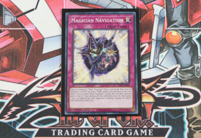 YuGiOh Trap Card Magician Navigation LDS3-EN098 1st Edition Common