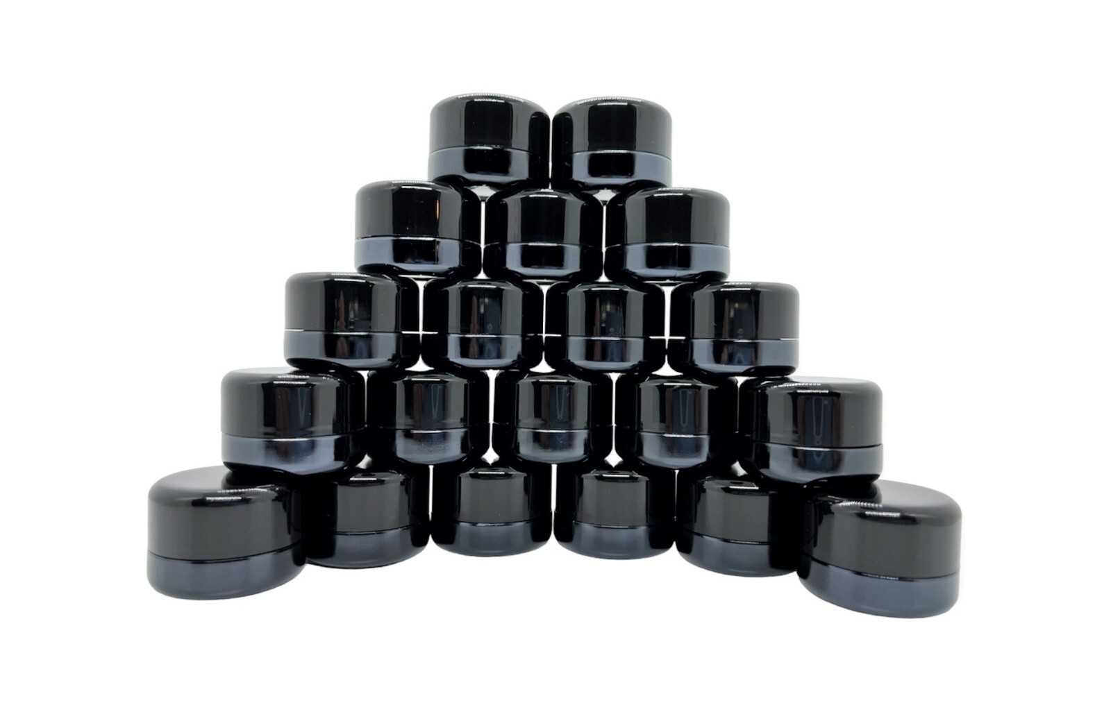 5ml Thick Glass Concentrate Jars with Child Resistant Caps: Lip Balm Makeup