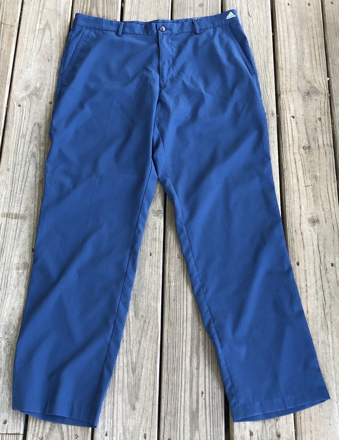 Adidas Adizero Polyester Golf Pants Men's Size 36x32 Navy Blue Lightweight