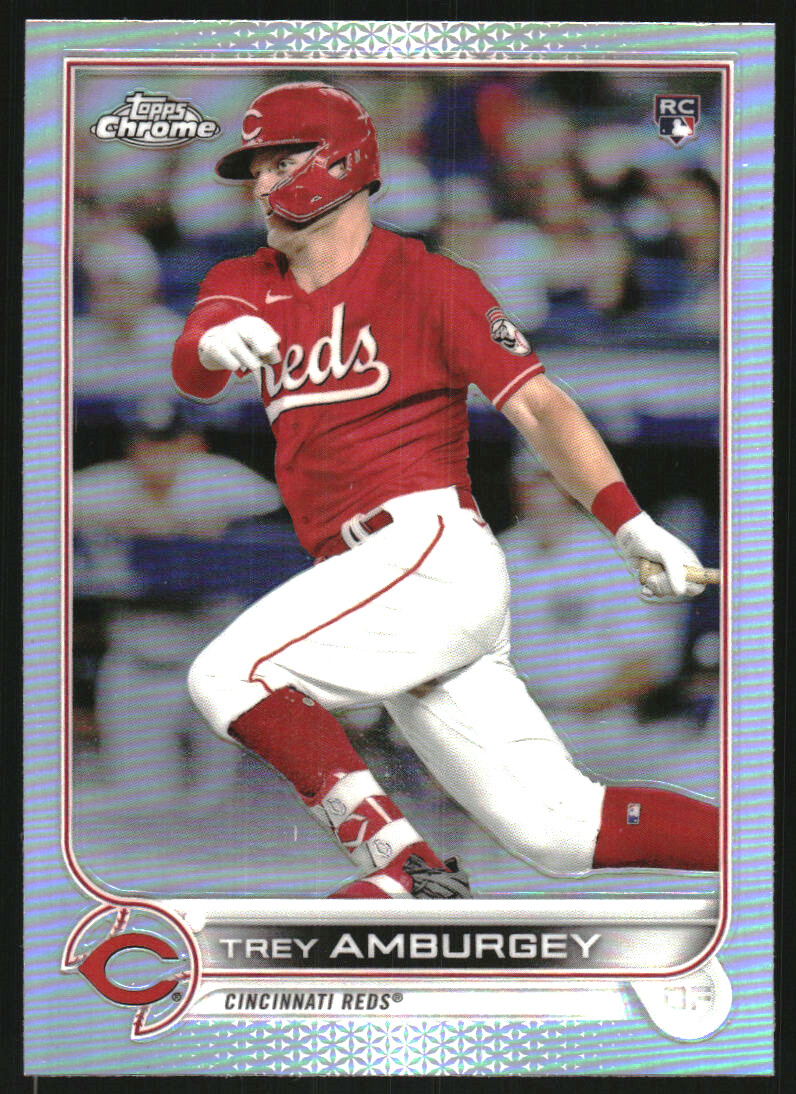 2022 Topps Chrome Refractors #61 Trey Amburgey