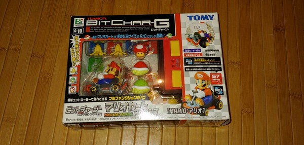 Tomica bitchar-g mario kart rc toy tomy