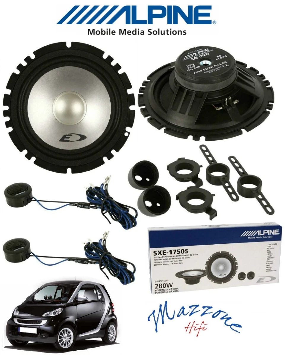 Kit 6 Haut-parleurs Alpine Pour Alfa Romeo 147/159 - Set SXE-1750S/SXE-1725S - Neuf Sous Garantie 3 Ans