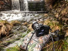 Large Photography camera lens scope rest camo waterproof beanbag unfilled