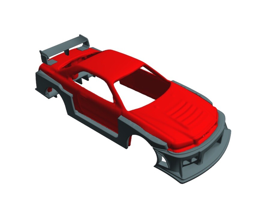 1/64 Nissan Skyline Body Kit LBWK For Hotwheels Diecast Custom 3D