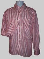 NEW 2xl MODERNACTION Red Stripe Shirt Skinhead Mod Jimmy Cliff Dandy Livingstone