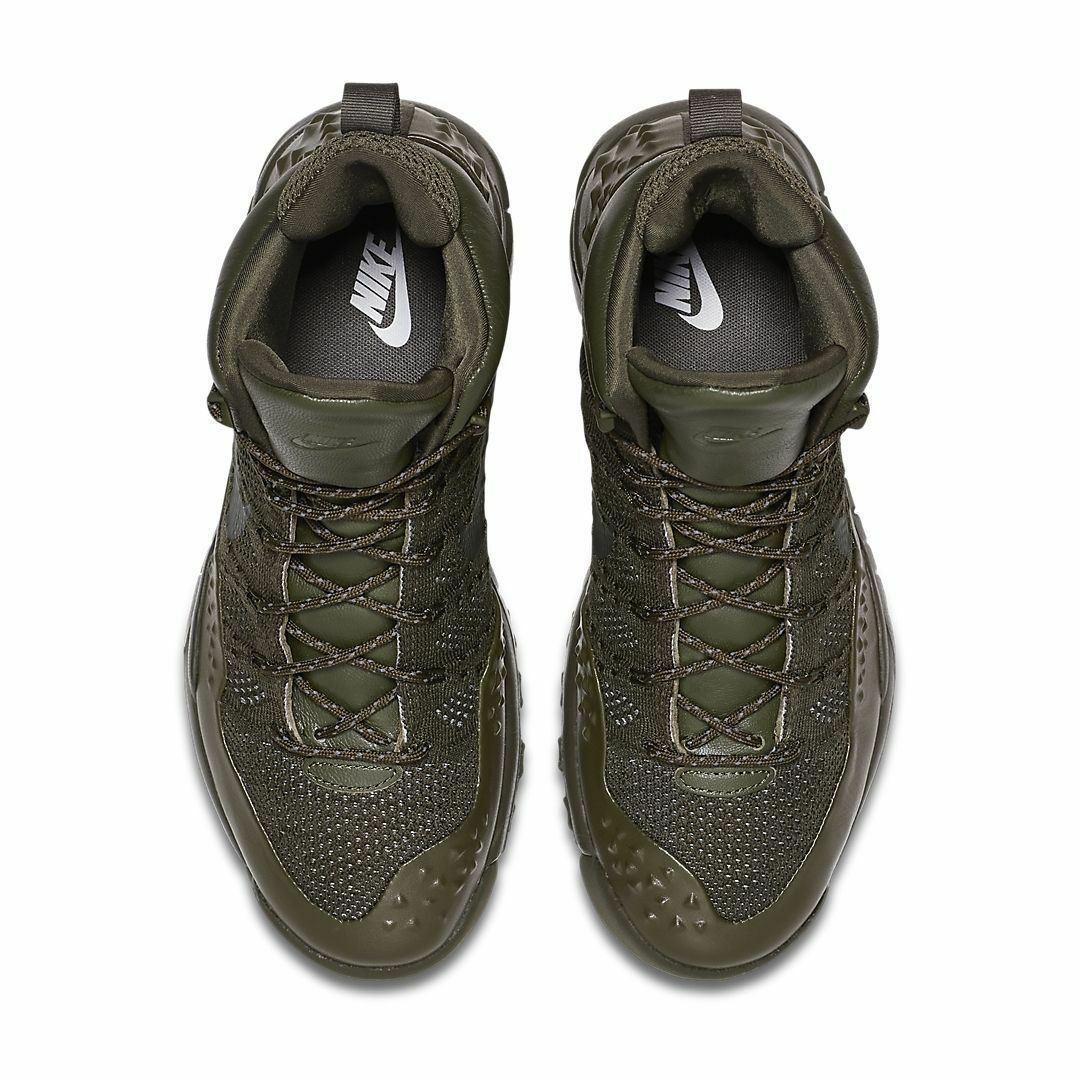 Nike lupinek flynit hiking g boots Nike Lupinek Flyknit Defender Black Sequoia Military Hiking  main image 4