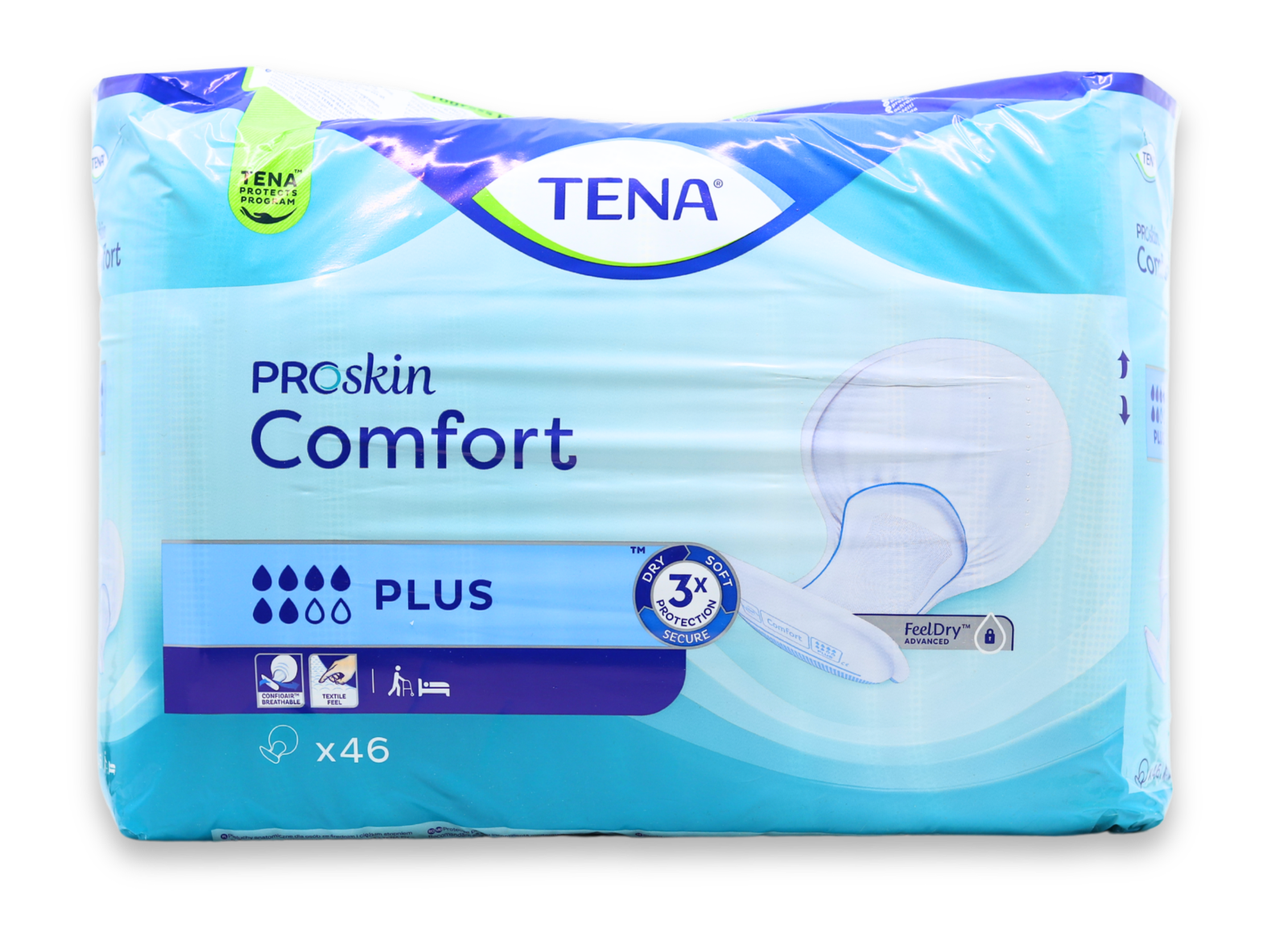 Tena PROskin Comfort Plus Pads 46 Pack X 1 - Image 4