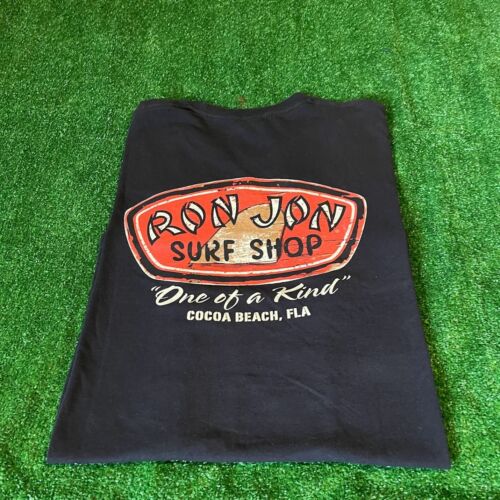 T-shirt à manches courtes unique Ron Jon Surf Shop Cocoa Beach FL grande taille XXL - Photo 1/7