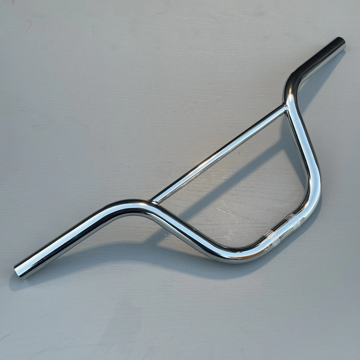 Guidon BMX Vintage CW Chrome - Années 80 - Old School - Fabriqué USA