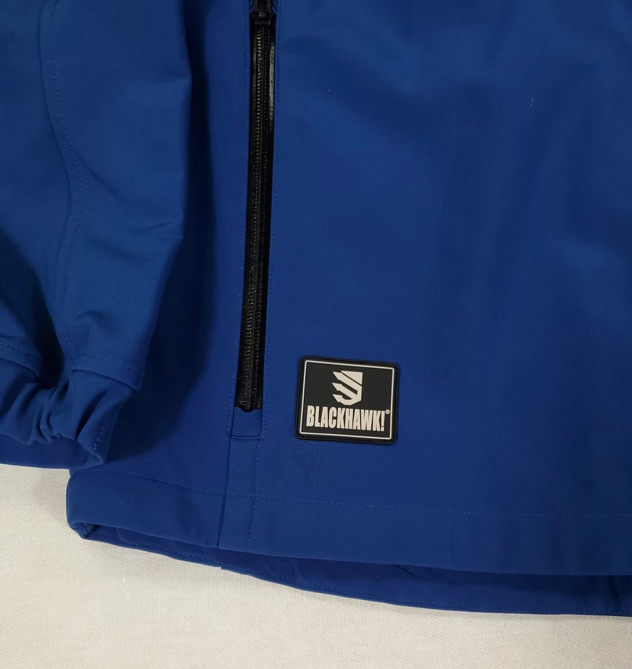 Blackhawk Tac Lite 软壳夹克海军上将蓝色风衣男式 L — 第 2/4 张图片