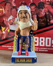 The IRON SHEIK WWE WWF Wrestling Legend 4” Bobblehead #/720