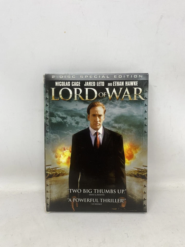 Set Of 3 War Action Movies Nick Cage Jared Leto Lord Of War Beowulf 300 DVDs - Image 2 of 4