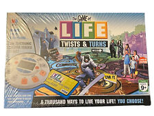 the game of life twists and turns milton bradley electric complete/board  games