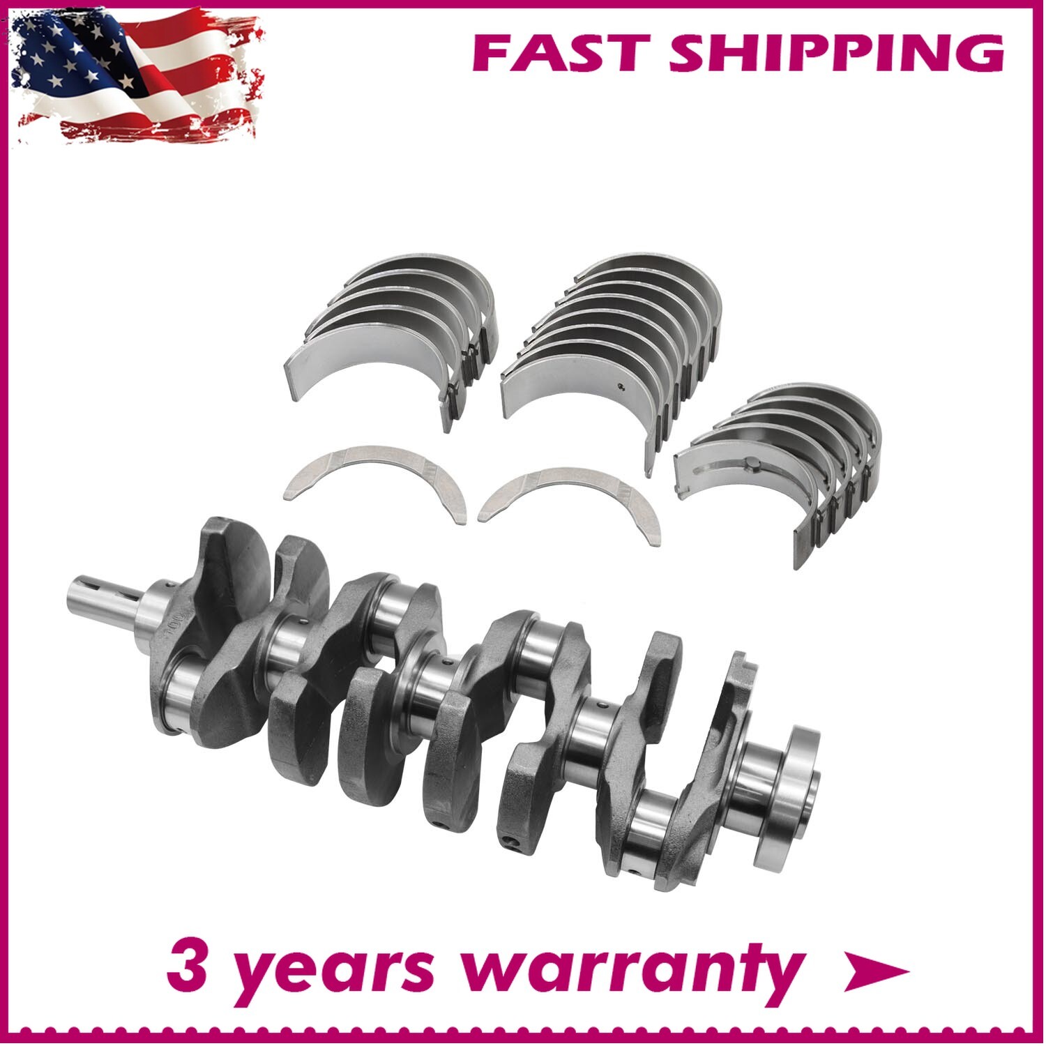 Hyundai Santa Fe Kia Optima 2.4L Engine Crankshaft Bearing Kit