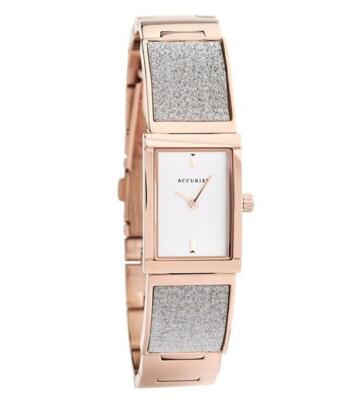 ACCURIST 8313 Ladies Rose Gold Tone Stainless Steel Bracelet