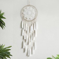 Macrame Dream Catchers for Bedroom - Tassel Wall Hanging Handmade Dreamcatche...