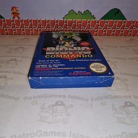 BIONIC COMMANDO NINTENDO NES VERSIONE PAL A MATTEL ITALIANO ITA CIB 8 BIT CAPCOM