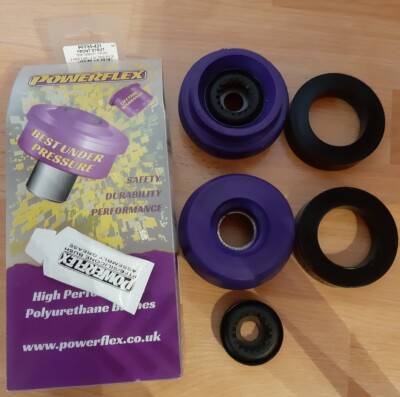 Powerflex PU Domlager A1 A3 TT Golf Polo Beetle Bora Ibiza Leon Octavia -10mm Ku