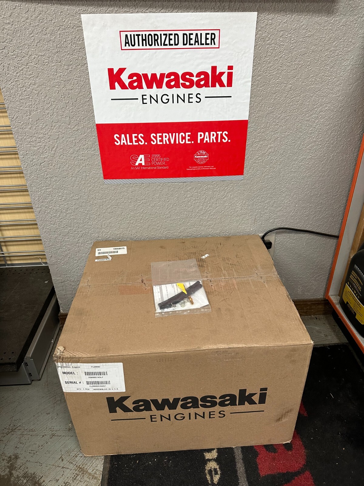 New Kawasaki Mule Engine FJ400D Authorized Kawasaki Dealer eBay