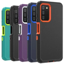 For Samsung Galaxy A03s A13 A32 A52 A53 5G Shockproof Rugged Phone Case Cover