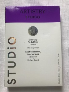 Amway Artistry Studio™ Zen+Energy Every Day I'm Bubblin Mask Set Of 3