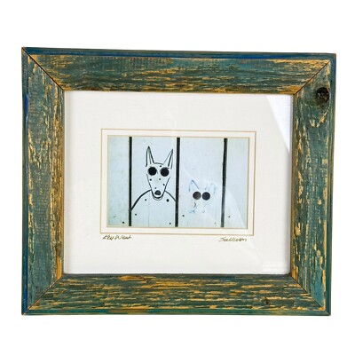 Key West Photograph Signed Sullivan Matted & Framed 10'' x 12''