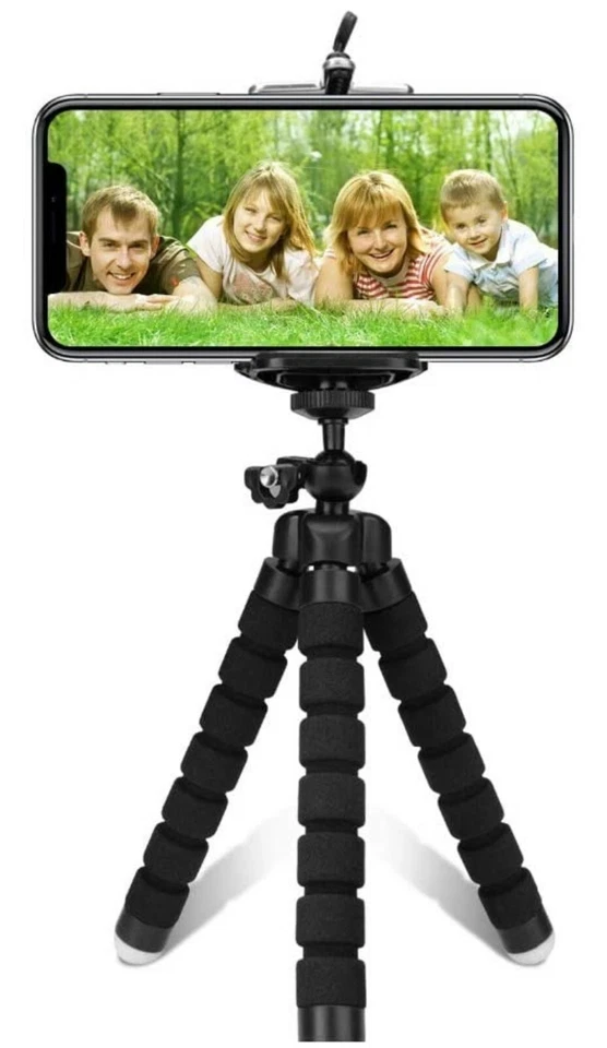 Iphone Tripod Selfie Bluetooth Remote Smartphone Gopro Streaming Tik Tok - Image 3 of 4