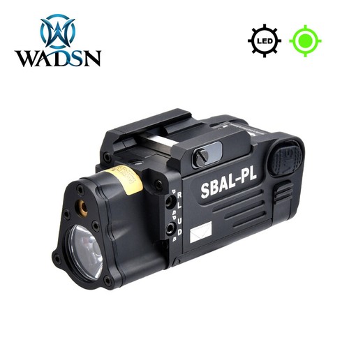 SBAL-PL Waffenlicht Scout Taschenlampe Combo grün Laser Strobe Glock Pistollight - Bild 12 von 15