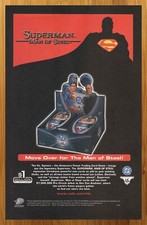 2004 Superman Man of Steel Trading Card Game TCG Vintage Print Ad/Poster Art 00s