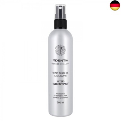 Fidentia Hitzeschutzspray | Ohne Alkohol & Silikone (200ml)