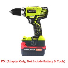 Adapter for Porter Cable 20V MAX Not 18V Battery to Power for Ryobi 18V Tools