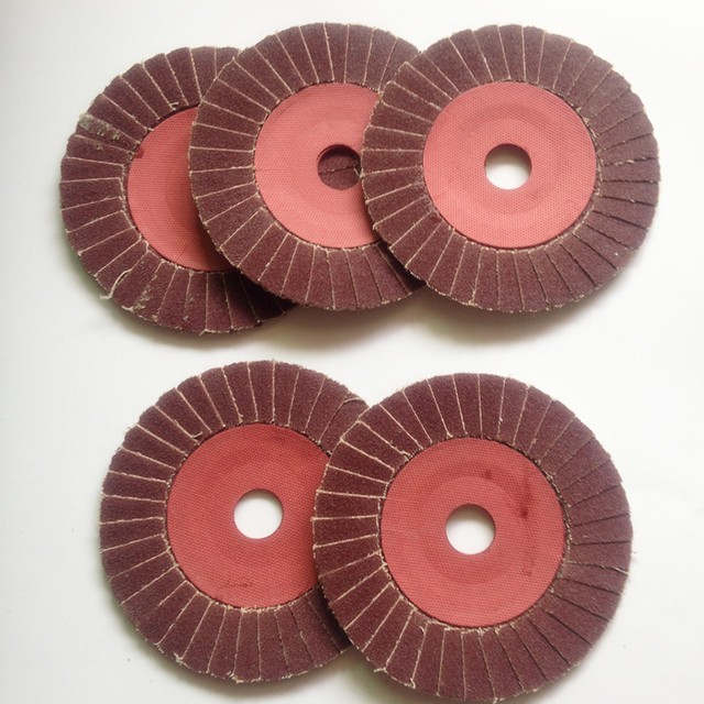 5PCS 4" inch Grinding Wheel Impeller Blade Angle Grinder Sandpaper Sand