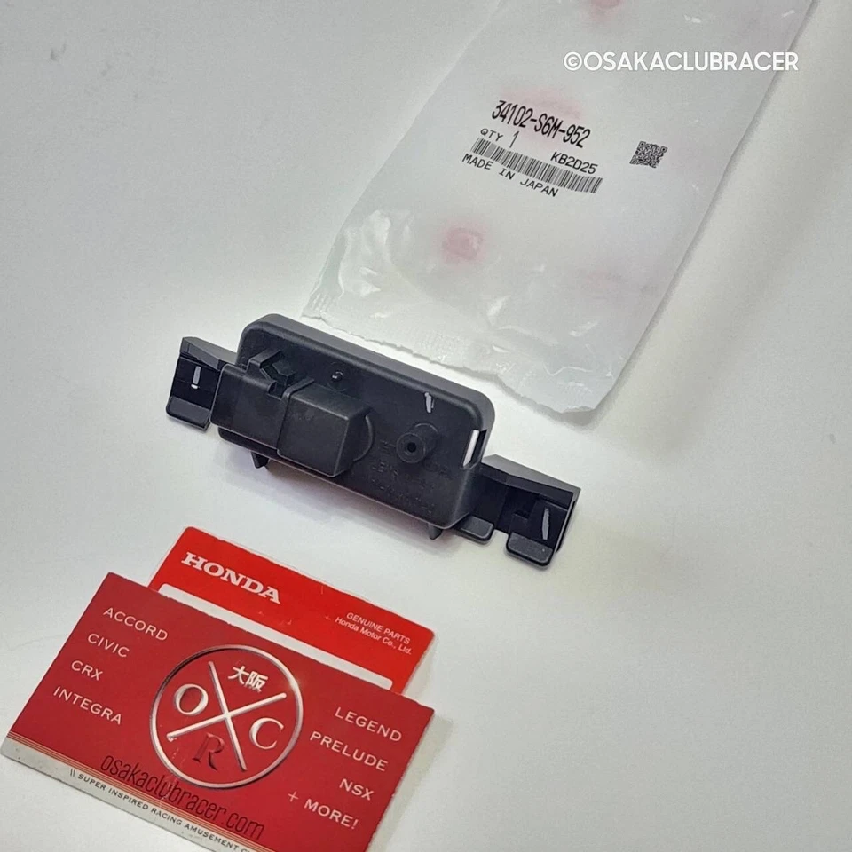 Carcasa de luz de matrícula trasera genuina OEM 02-06 Acura RSX 34102-S6M-952 DC5 Foto 4 de 4