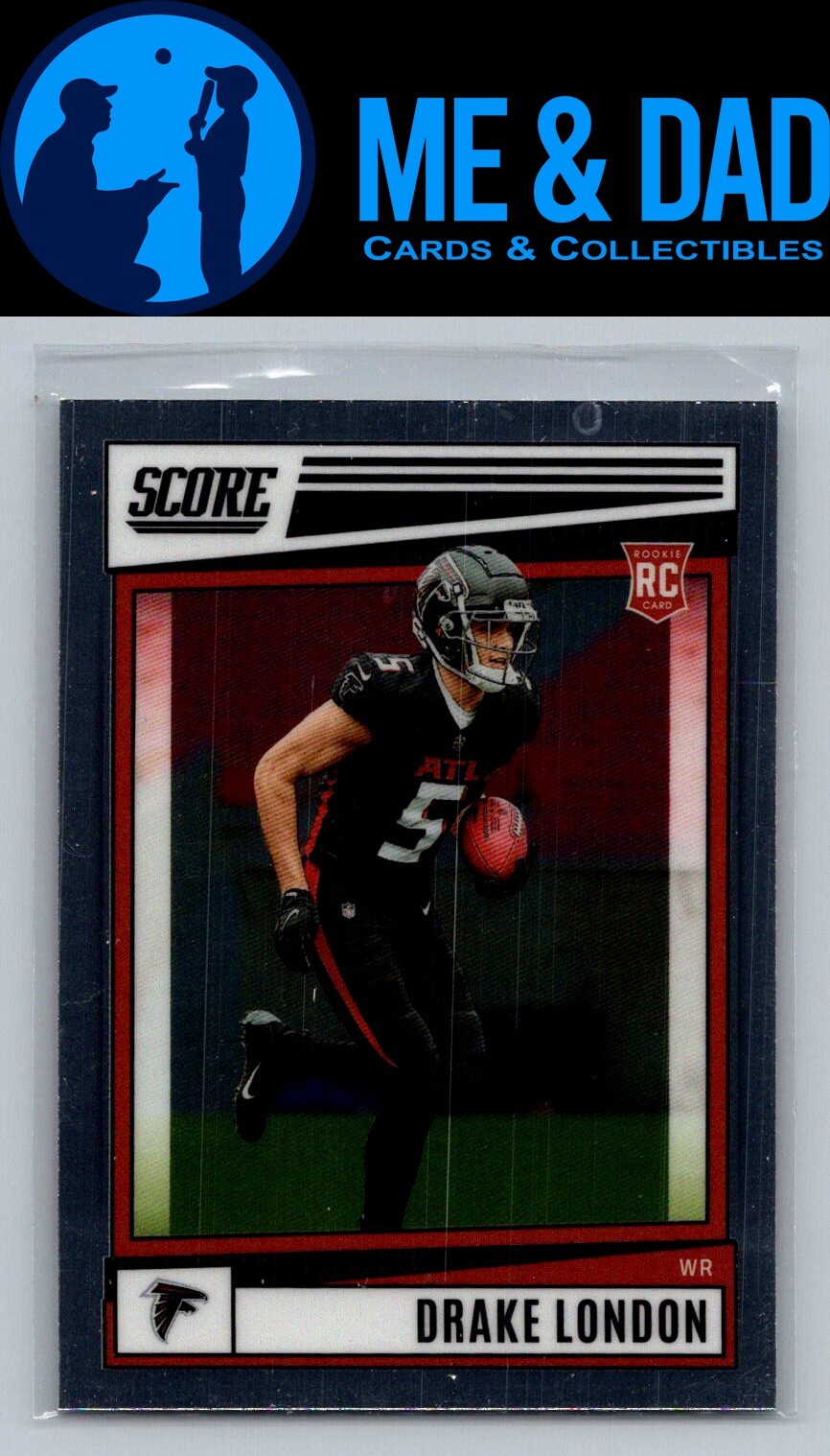 2022 Panini Chronicles #SP-379 Drake London Score Premium Rookies