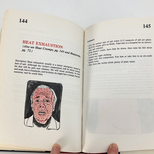 Emergency Handbook Peter Arnold Hardcover Book 1980 First‑Aid Manual Home - Picture 17 of 24