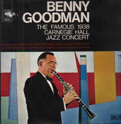 Benny Goodman The famous 1938 Carnegie Hall Jazz Concert CBS 2xVinyl LP