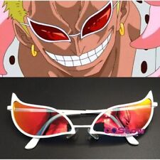 Votange Anime Doflamingo Glasses Funny One Piece Joker Alien Cosplay Anime  Sunglasses UV400